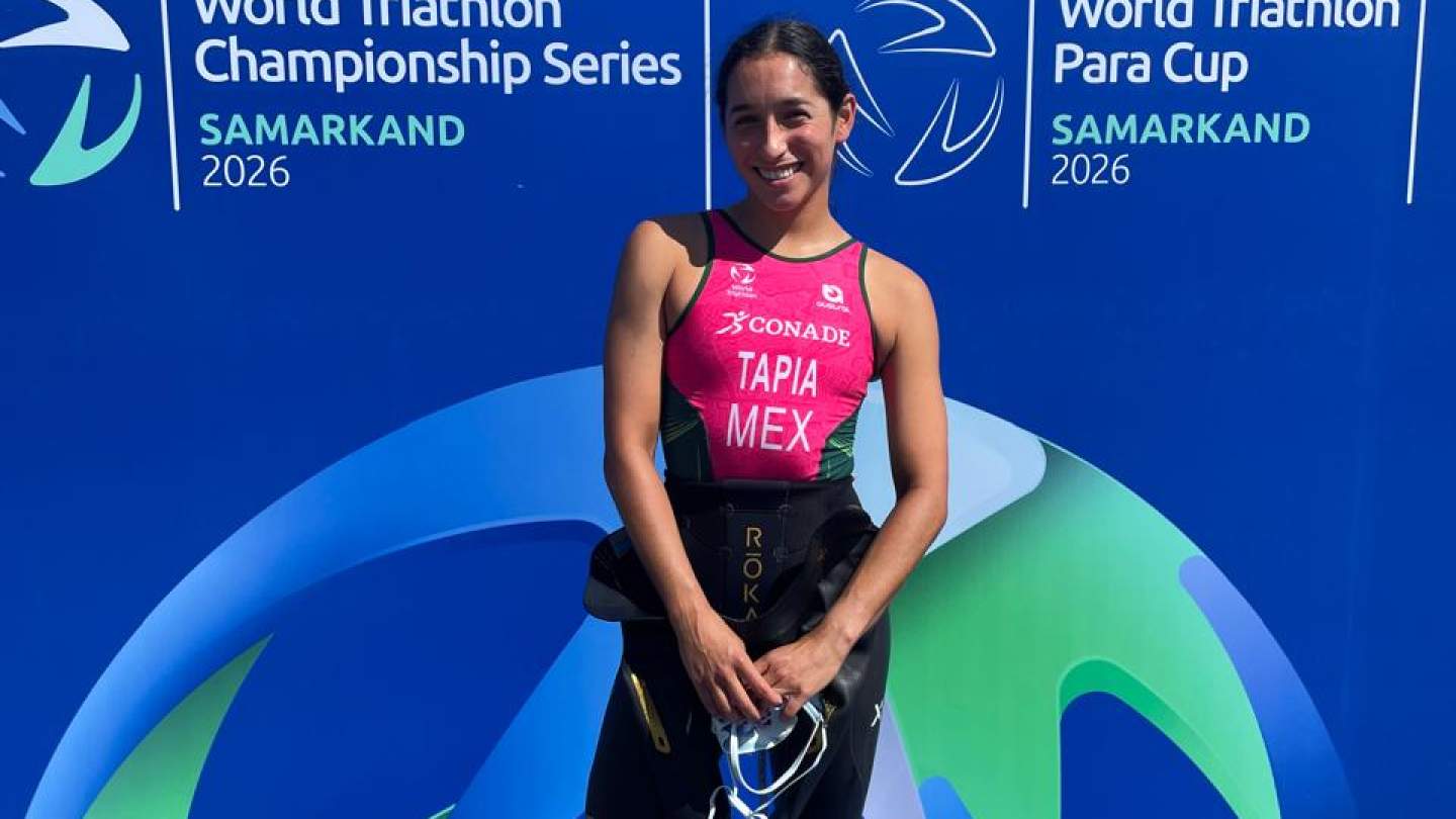 LA TRIATLETA SONORENSE ROSA MARÍA TAPIA HARÁ DEBUT EN 2026 EN ETAPA DE SERIE MUNDIAL 